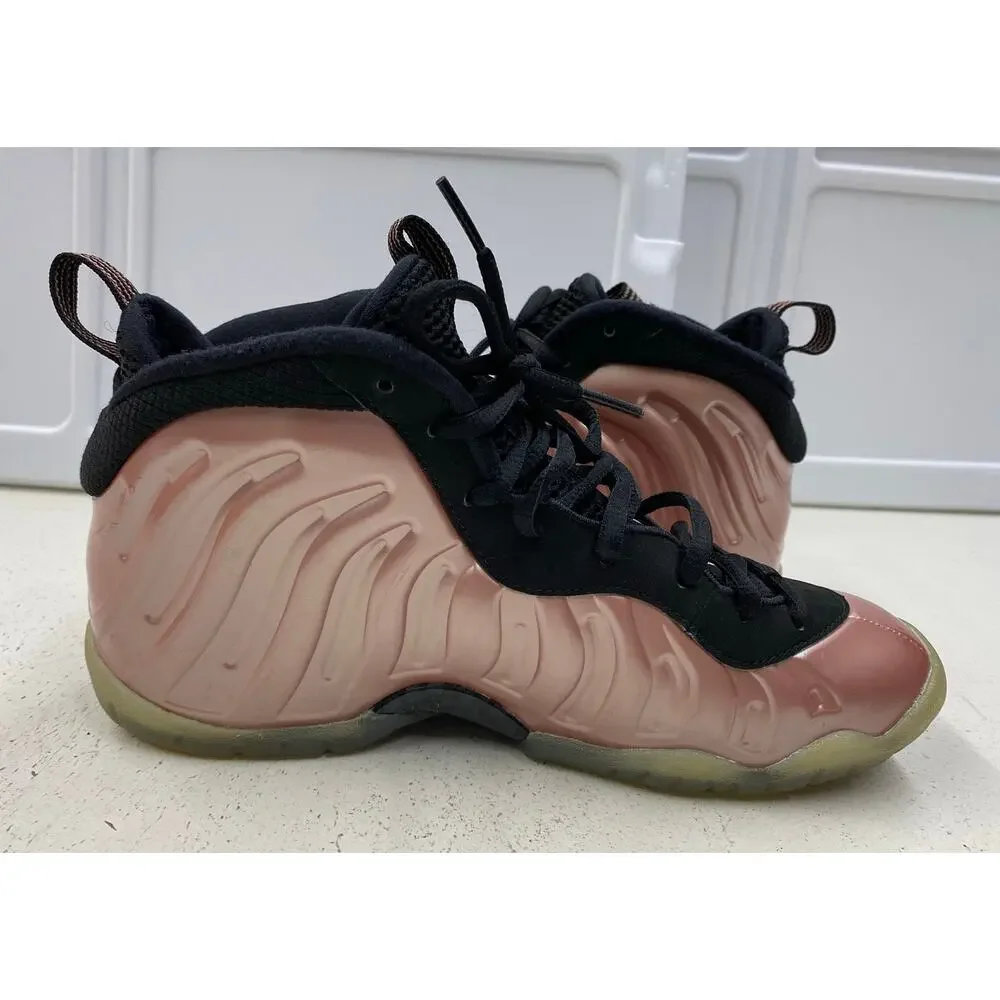 Youth Nike Air Foamposite One Rust Pink high-top sneakers 644791-601, 6Y